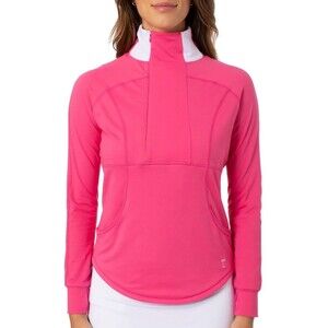 Golftini Sz Medium Quarter Zip Pullover AD64